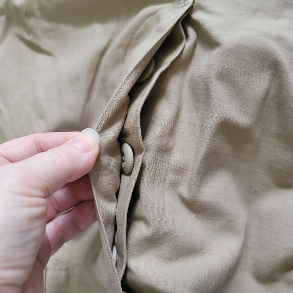 Tru-spec Men's TACTICAL PANTS Large KHAKI Rip Stop (Inseam 29.5 to 32.5) - Picture 5 of 10